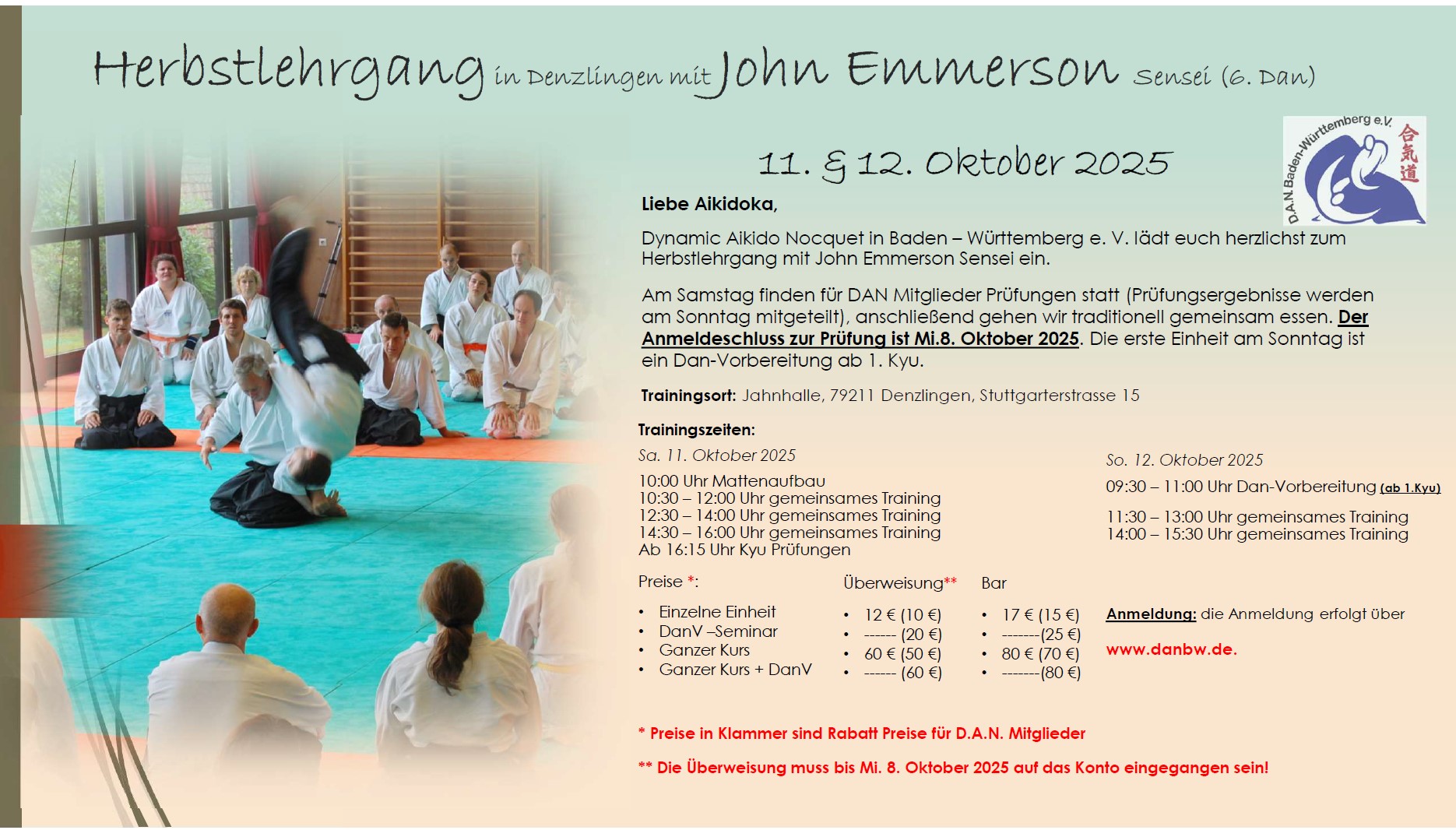 Image for Herbstlehrgang 2025