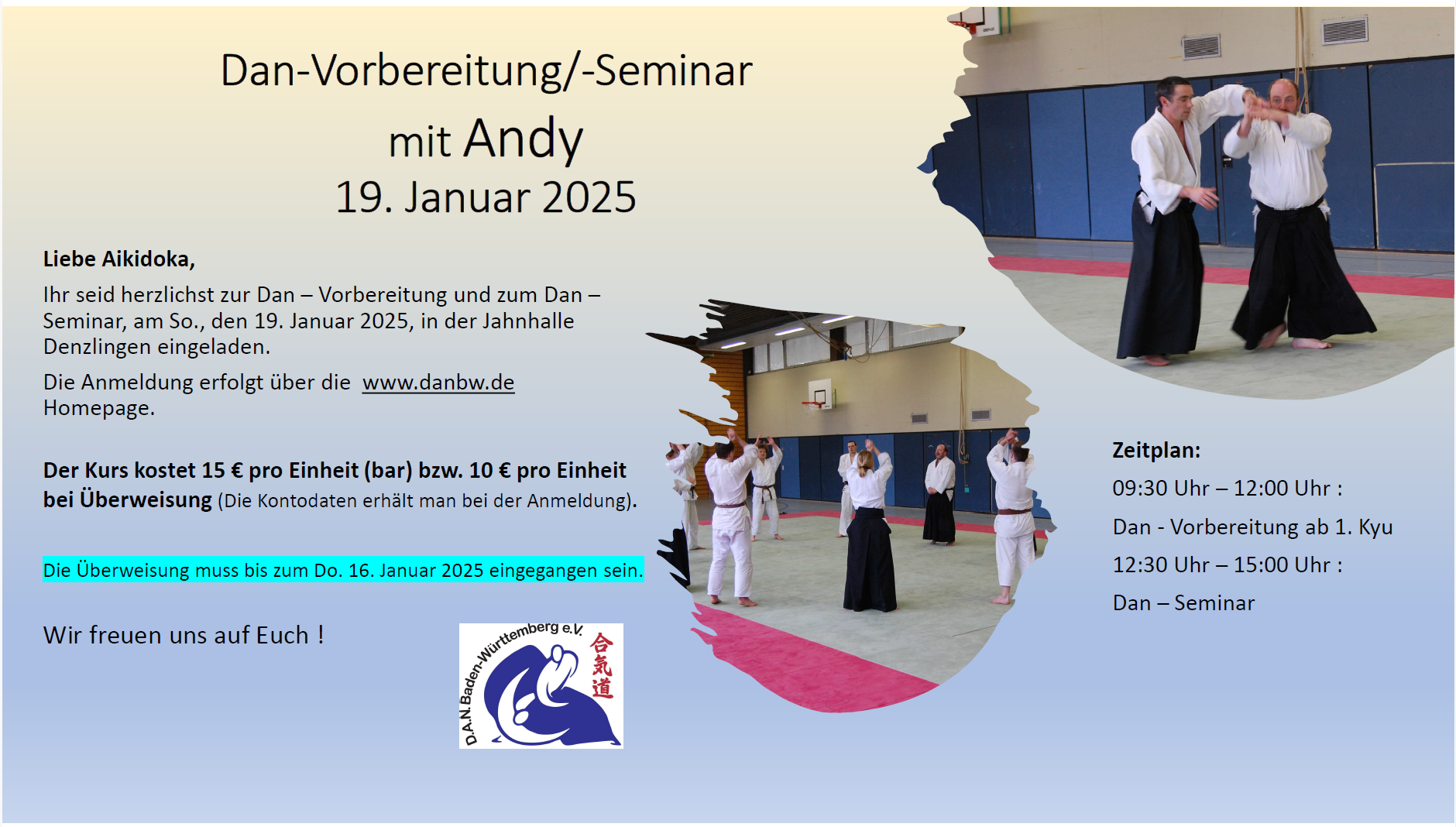 Image for Dan-Vorbereitung/-Seminar Januar 2025