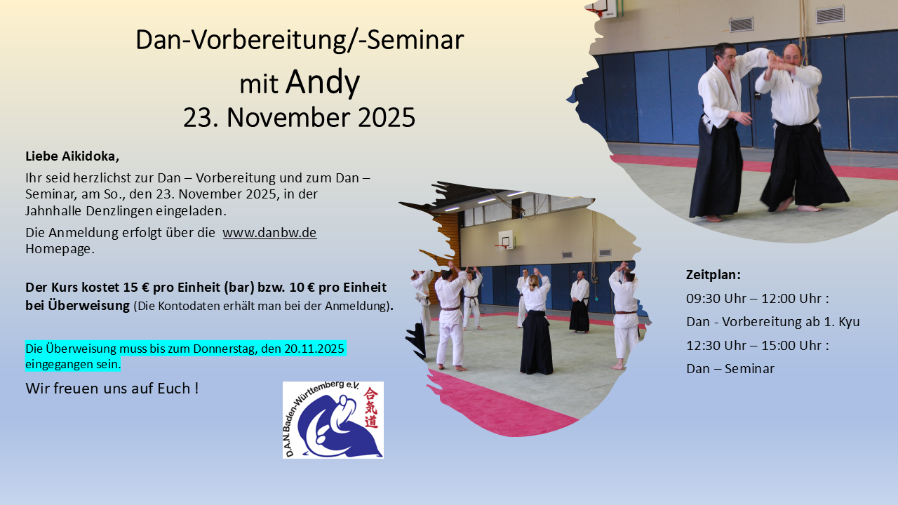 Image for Dan-Vorbereitung/-Seminar November 2025
