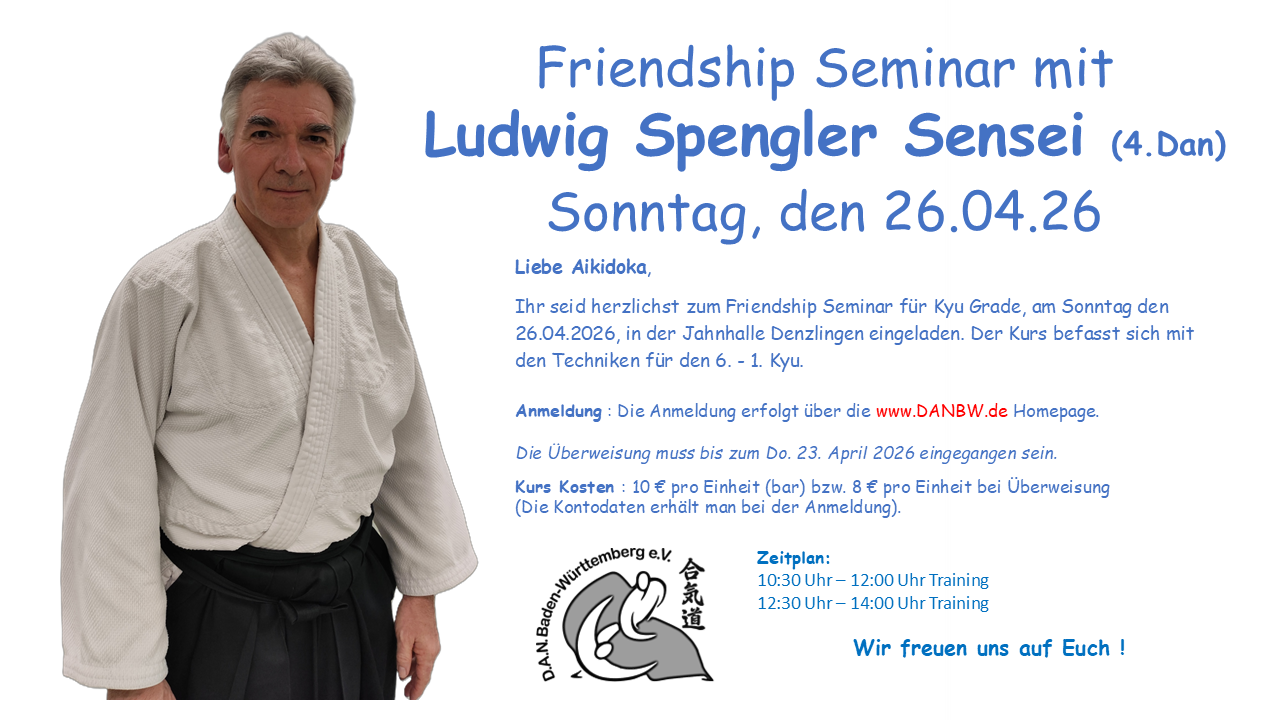 Image for Friendship Seminar mit L. Spengler