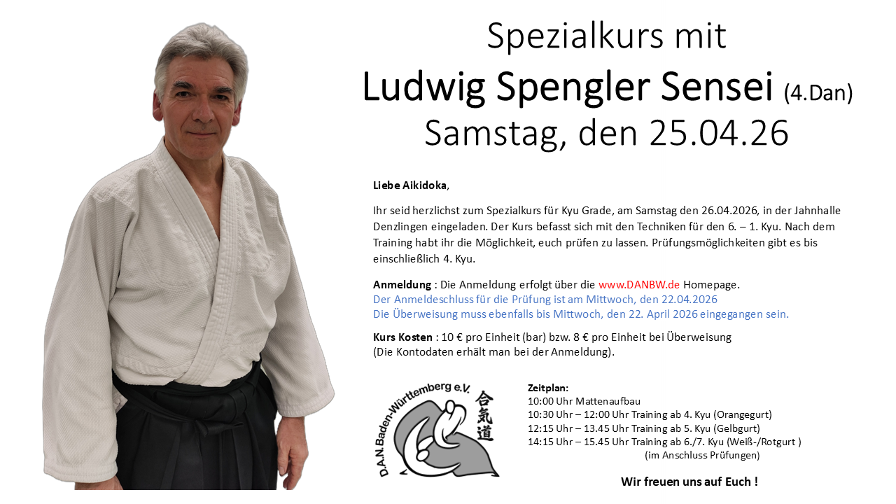 Image for Spezialkurs mit L. Spengler